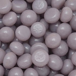 Dusty Lilac 1/4" 90 COE Glass Design Elements Gems Circles Blobs Dots Package of 50 Pieces- 