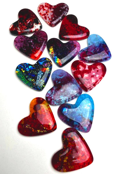 12 Hearts Glass Casting Fusing Mold LF241 Creative Paradise- 