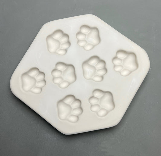 Eight Small Paws Glass Casting Fusing Mold LF245 Creative Paradise-