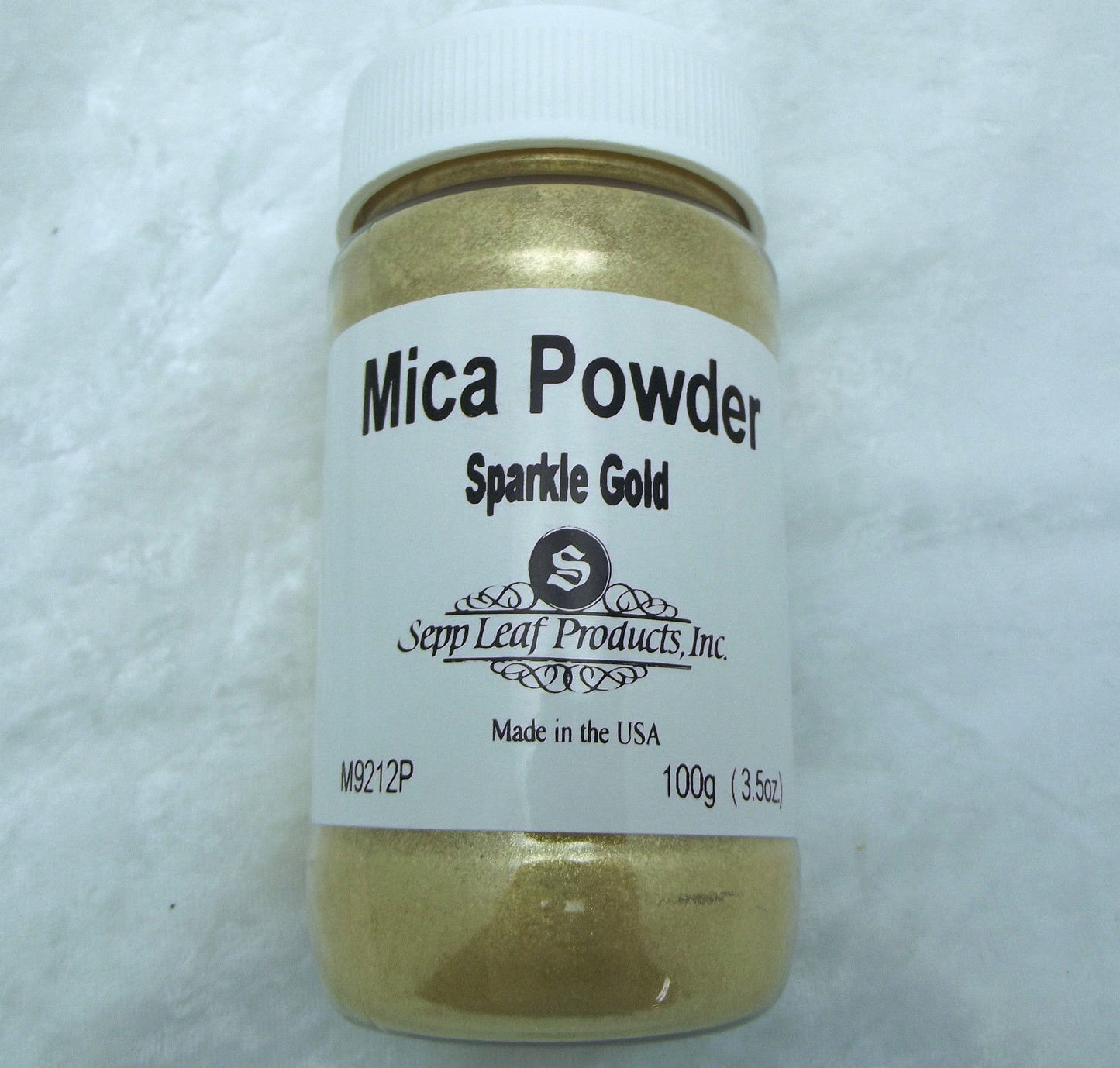 Mica Powder SPARKLE GOLD Fusing Flameworking Craft 100g Pixi Dust- 