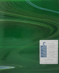 FR47F Fuser's Reserve Green Opal Art Aventurine Stir Opal 6 x 6 inch 96 COE Fuser's Reserve- 