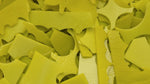 120 220 90 COE Yellow Opal Mix Scrap 8 Ounce Package Bullseye Glass- 