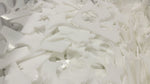 200 White Opal 96 COE Scrap Glass One Pound Package 96COE Sheet- 