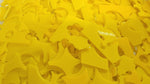 267.72 Sunflower Opal 96 COE Scrap Glass 8 ounce Package 96COE Sheet- 