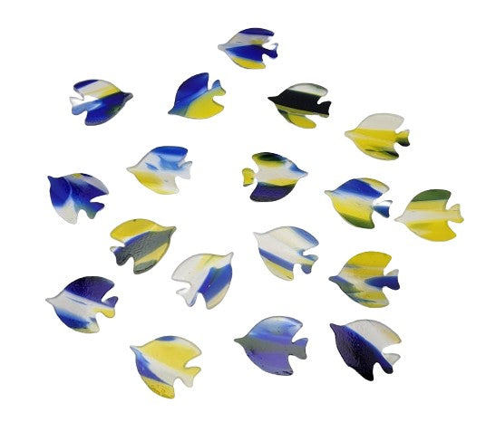 Three Tang Fish Glass Precut 96 COE Sea Life Series- 