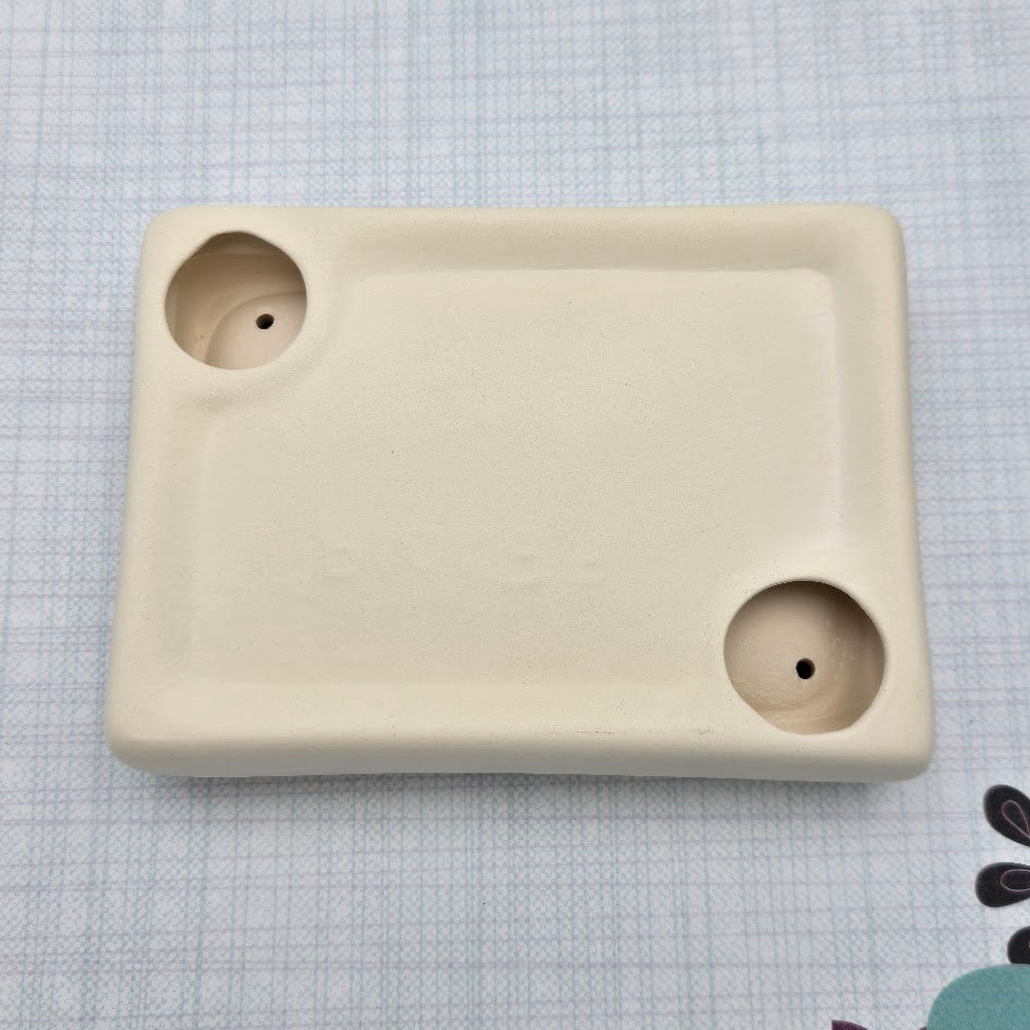 FUTURE FORMS Durable SOAP DISH Square Slumping MOLD 4-1/2 x 3-1/8" Glass Kiln- 