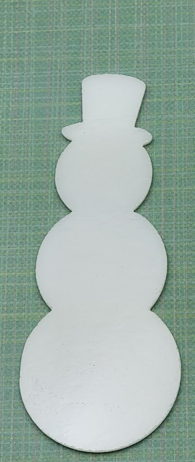 Snowman 96 COE Precut Glass Shapes Fusing Supplies Winter Christmas Holiday Fusing Supplies- 