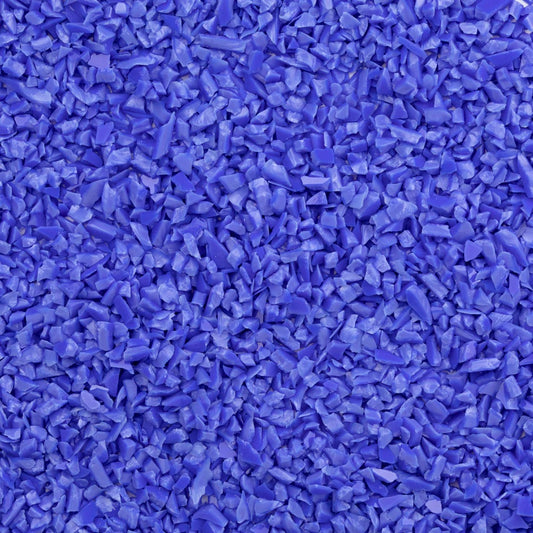 F5 2302 96 Medium Blue Opal COARSE 96 COE Frit 8.5 oz Jar- 
