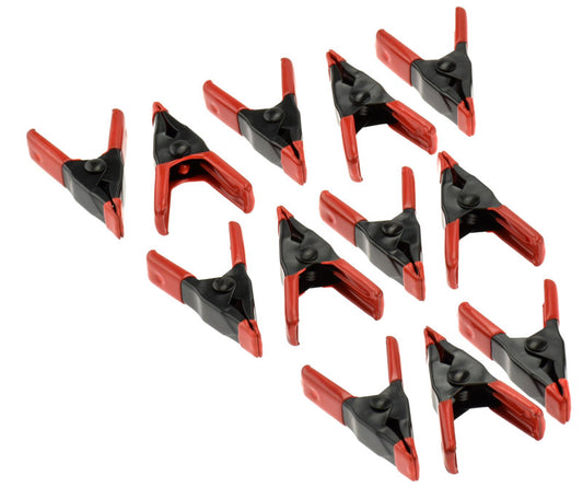 Best Seller! 2" Metal Spring Loaded Clamps Set of 12 Glue up Fused Glass Jewelry- 