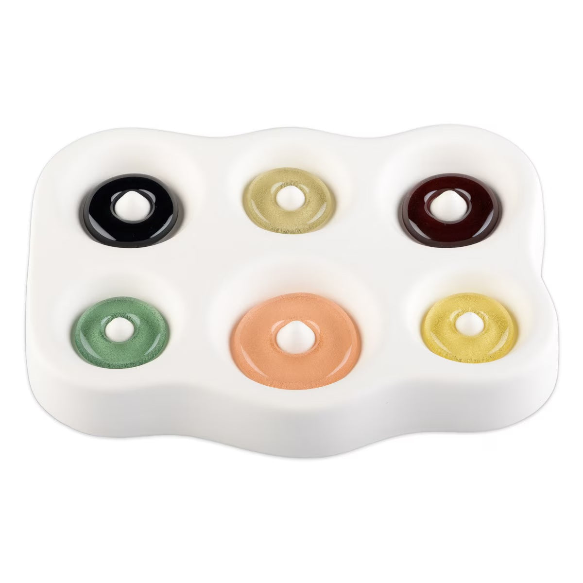 SIMPLE ROUND BEADS Colour De Verre Glass Frit  Casting Mold Fusing Supplies- 