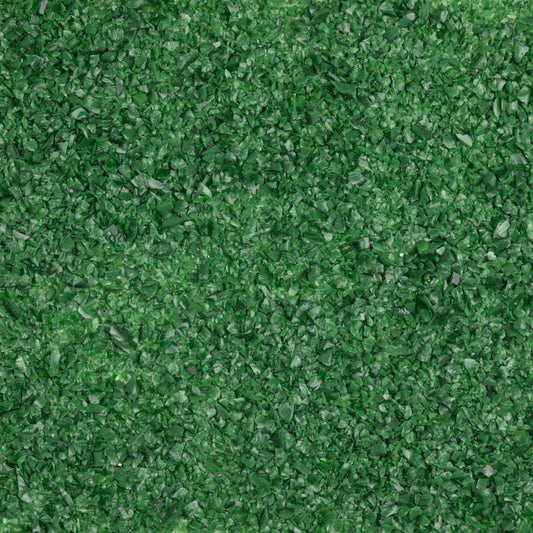 F3 2206 Dark Green Opal MEDIUM 96 COE Frit 8.5 oz Jar- 