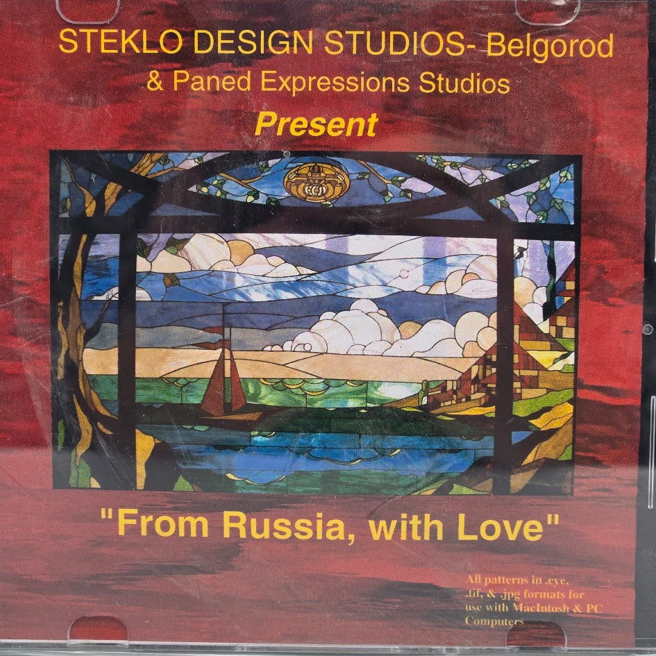 AWESOME PATTERNS! Paned Expressions FROM RUSSIA WITH LOVE  Book On CD MIX- 