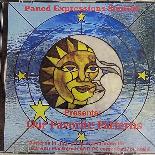 OUR FAVORITE PATTERNS Paned Expressions CD Patterns Mix Software- 