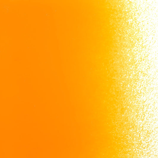 0025 Tangerine Orange Opal 90 COE POWDER Full Jar One Pound  Bullseye Frit- 