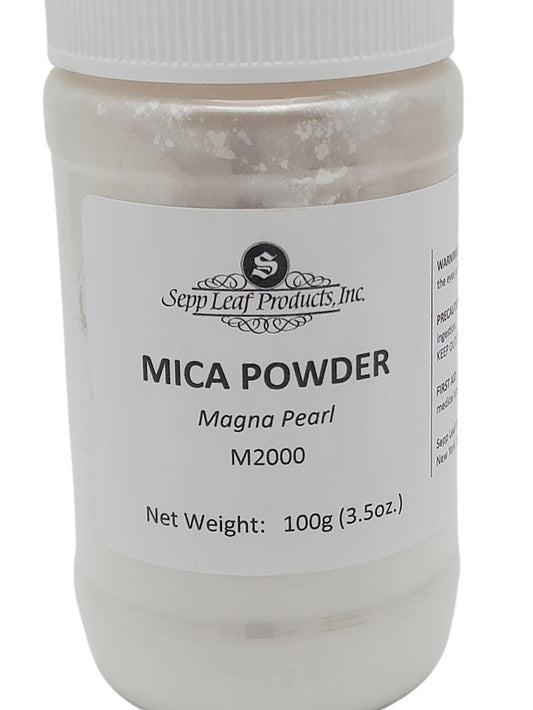 Mica Powder MAGNA PEARL Fusing Flameworking Craft 100g 3.5 oz Pixi Dust- 