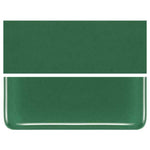 0141 Dark Forest Green Opalescent Bullseye 90 COE Glass Sheet 10x10" 90COE Fusing- 