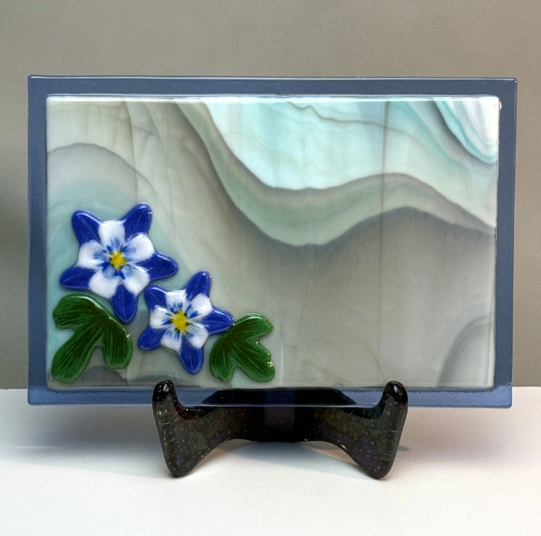 Columbine 6.5 x 7 inch Glass Casting Fusing Supplies Little Fritter Flower 265- 
