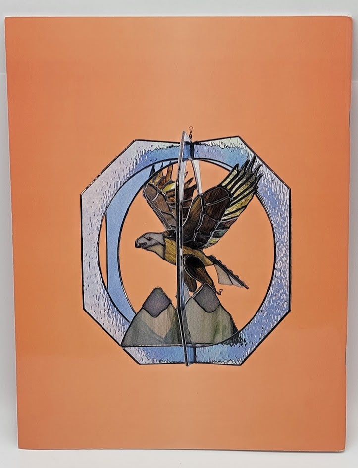 Customer Favorite Stained GLASS WHIRLS POTPOURRI Pattern Book Sculpture- 