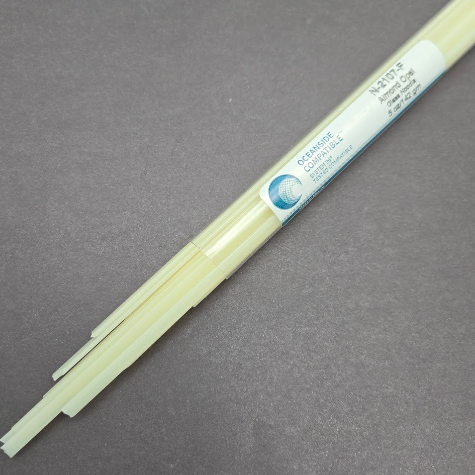 2107 Almond Opal Noodles System 96 COE Full 5 oz Tube- 