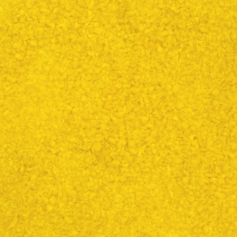 F3 2672 Sunflower Yellow Opal MEDIUM 96 COE Frit 8.5 oz Jar- 