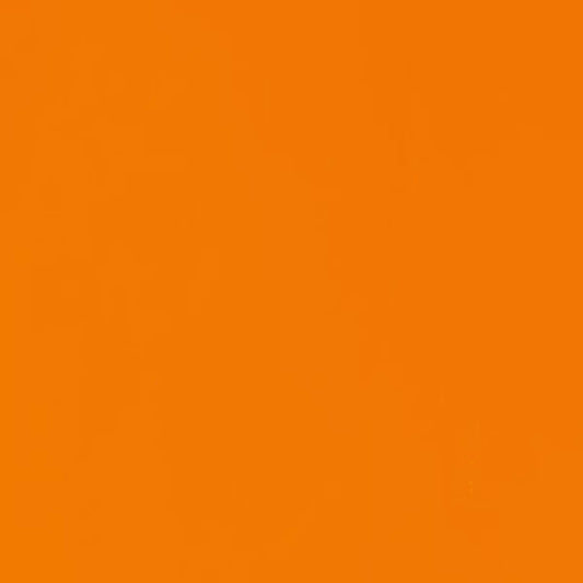 0025 Tangerine Striker Opalescent Bullseye 90 COE Glass Sheet 10x10" 90COE Fusible- 