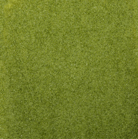 F2 782 96 Olive Green Opal FINE Frit 8.5 oz Jar 96 COE- 