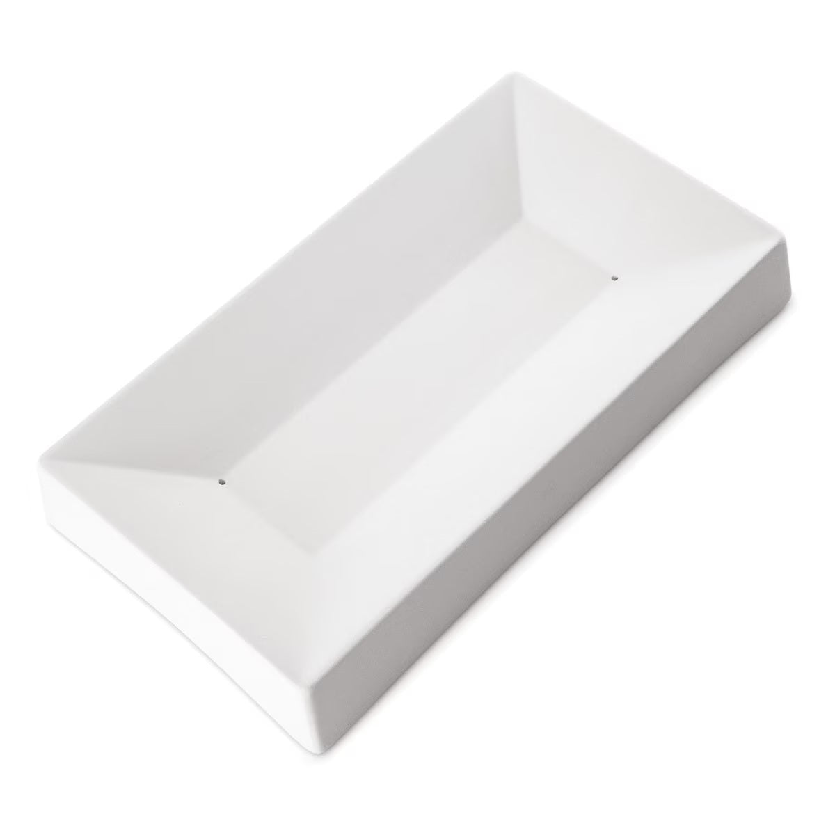 BULLSEYE MOLD 8945 SMALL RECTANGLE 9.5 x 5.4 x 1.5 inches Ceramic Kiln Formed Glass Fusing- 