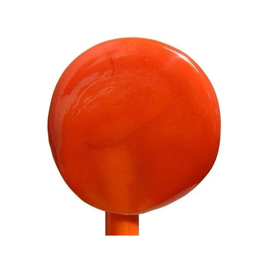 424 Red Carrot Special Colors 8 oz Genuine Moretti Effetre Glass Rods Italy 104 COE- 