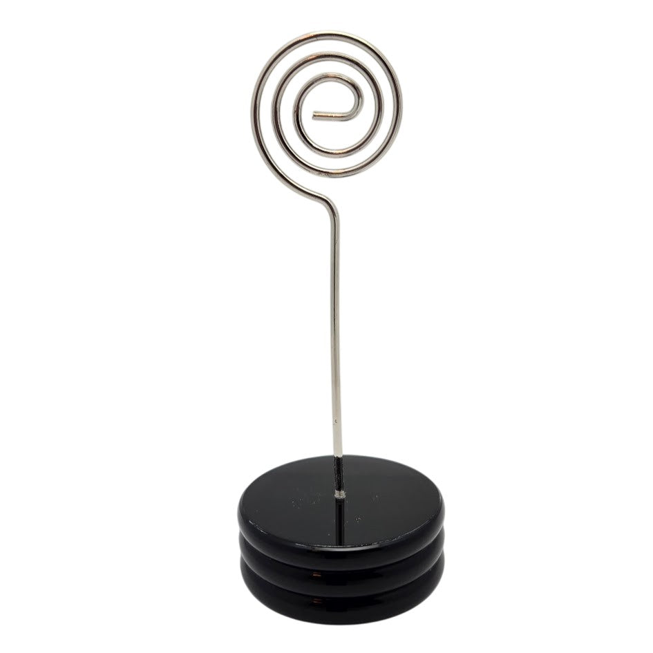 ADD A BEAD MEMO HOLDER Crystal Black White Beadsmith Beadable Finding Choice-Model Black Base