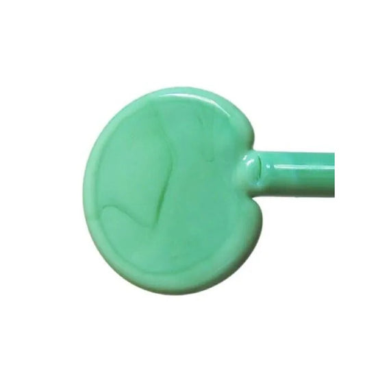 213 Green Grasshopper Pastel 8 oz Genuine Moretti Effetre Glass Rods Italy 104 COE- 