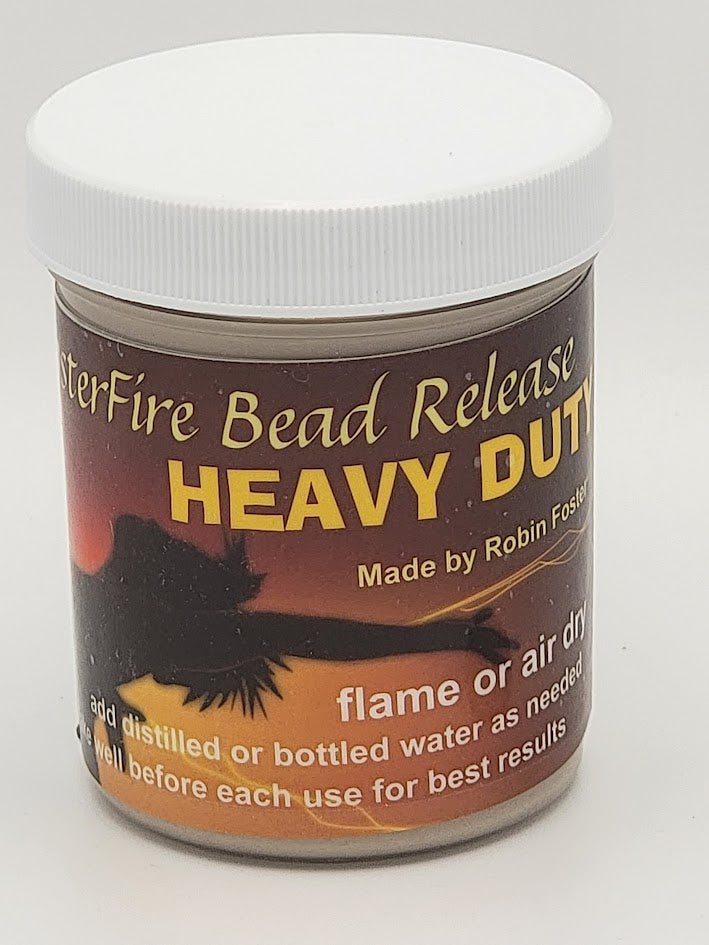 FOSTER FIRE Heavy Duty Sculptural  Boro BEAD RELEASE Ceramic & Lubricant 4 oz- 