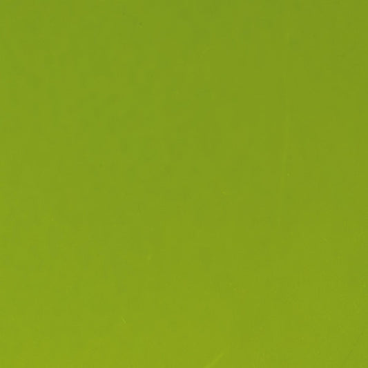 0312 Pea Pod Green Opalescent Bullseye 90 COE Glass Sheet 10x10" 90COE Fusible- 