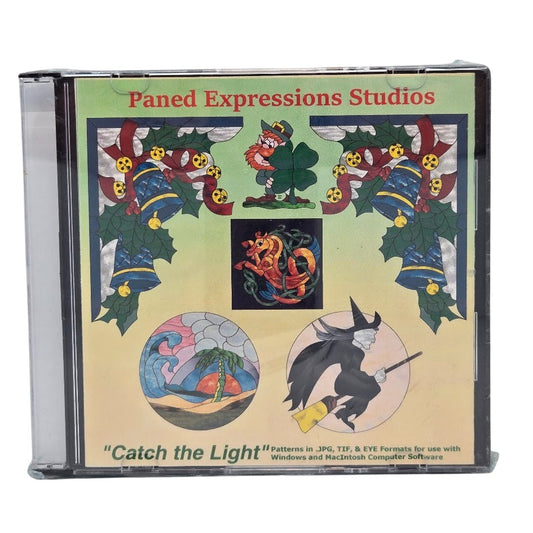 CATCH THE LIGHT Pattern CD Book Paned Expressions HOLIDAYS- 