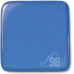 132 Light Blue Transparent 6 x 6 Inch Oceanside Compatible 96 COE Sheet Glass- 