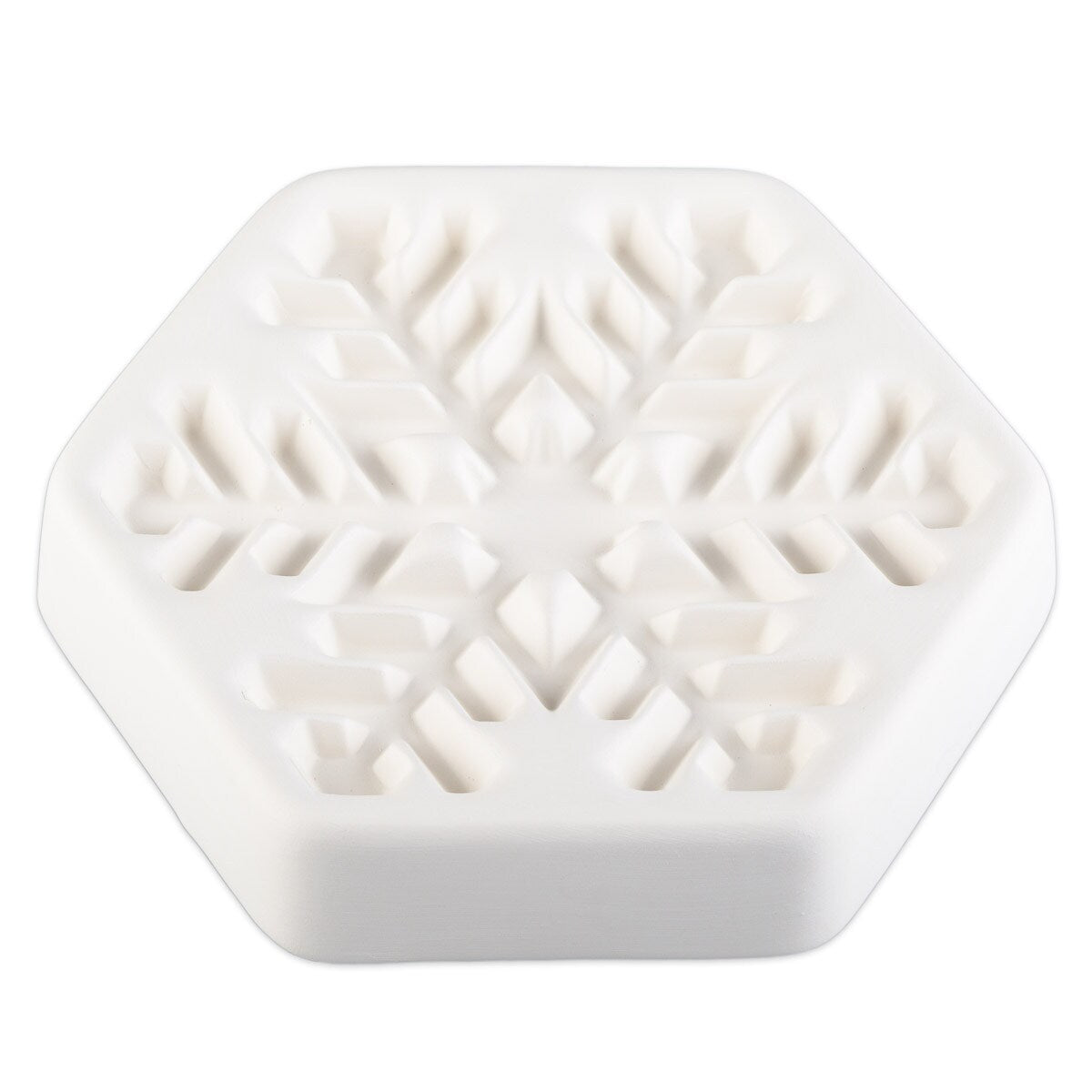 "January 2017" Colour de Verre SNOWFLAKE Ceramic Reusuable Fusing Mold Casting- 