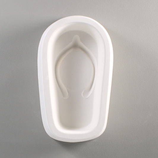FLIP FLOP 4-inch Little Fritter Earthenware MOLD Small Glass Kilns USA MADE- 