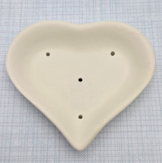 Tiny ADORABLE HEART DISH Glass Slumping Mold Perfect for Small Kilns- 