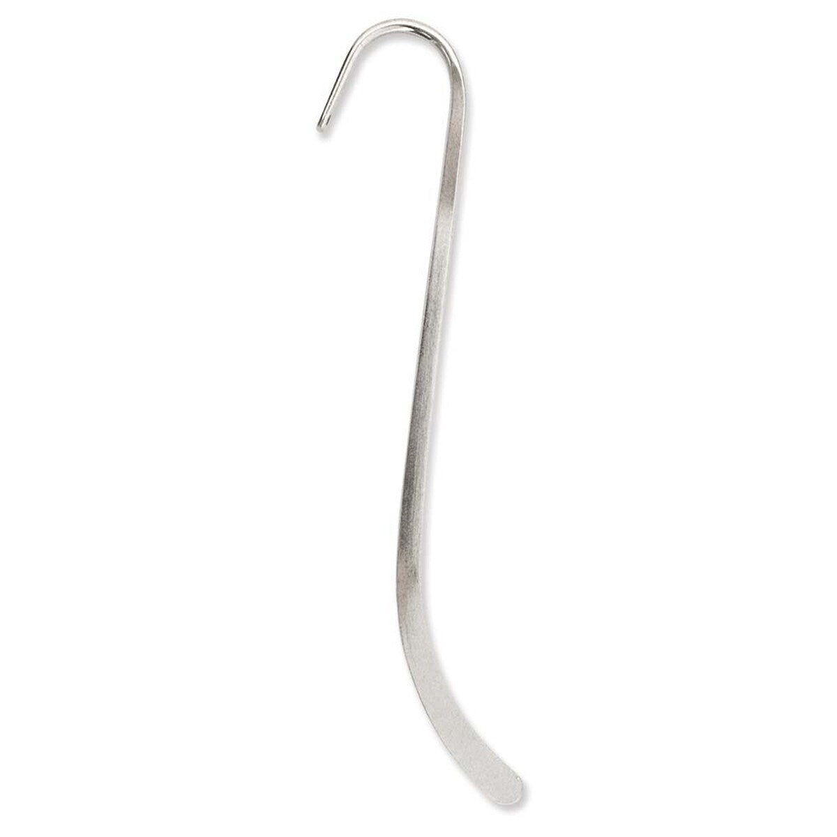 12 BEADSMITH Quality Nickle Silver BOOKMARK Findings 4 3/4 x 1"  Shepherds Hook- 