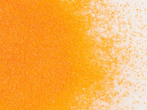 F2 2702 96 Orange Opal FINE Frit 8.5 oz Jar 96 COE- 
