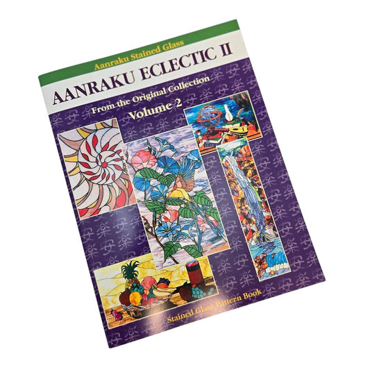 Aanraku Eclectic Stained Glass Pattern Book Volume 2 Great Mix of Styles Themes- 