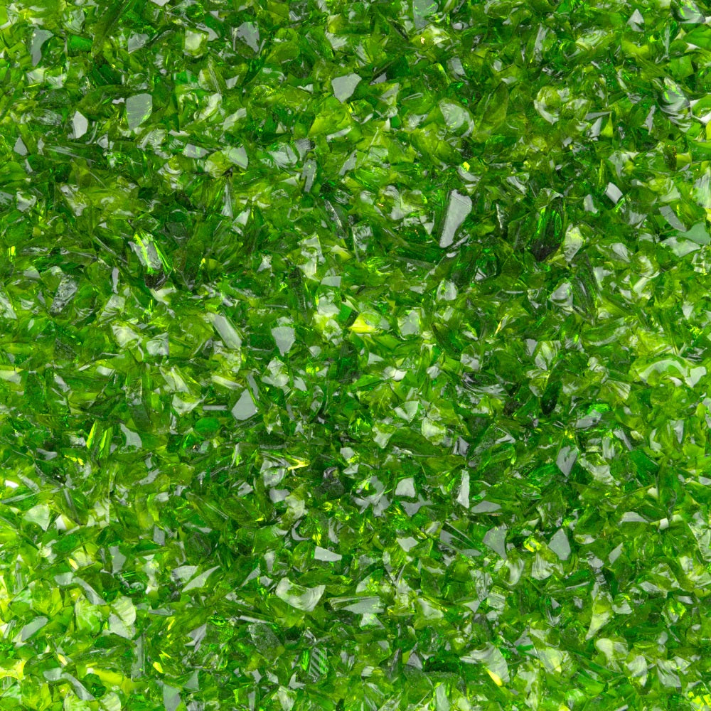 F5 5262 96 Moss Green COARSE 96 COE Frit 8.5 oz Jar- 