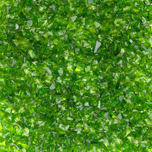 F5 5262 96 Moss Green COARSE 96 COE Frit 8.5 oz Jar- 