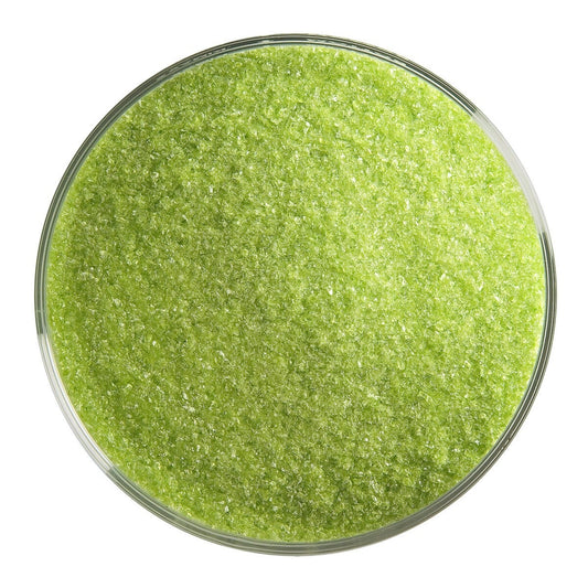 1426 Spring Green Transparent FINE Full Jar 16 ounces 90 COE Bullseye Frit Fusing Supplies Glass 90COE- 