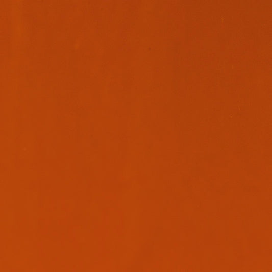 0329 Burnt Orange Opal Striker Bullseye 90 COE Glass Sheet 10x10" 90COE Fusible- 