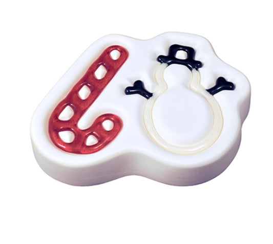 SALE! Candy Cane & Snowman Colour De Verre Glass Frit Casting Mold Fusing- 