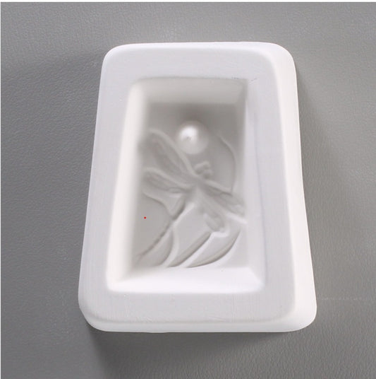 Dragonfly Holey Cameo Pendant Fusing Mold Creative Paradise Little Fritters 93- 