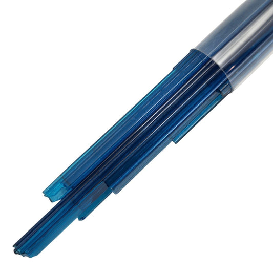5333 Deep Aqua Blue Transparent Noodles System 96 COE Full 5 oz Tube Fusing Supplies- 