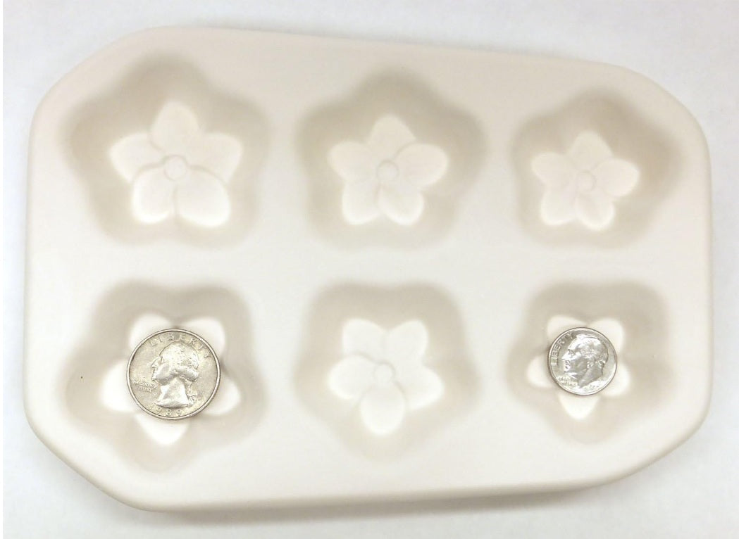BLOSSOMS Flowers Colour De Verre Glass Frit Casting Mold Fusing Supplies- 