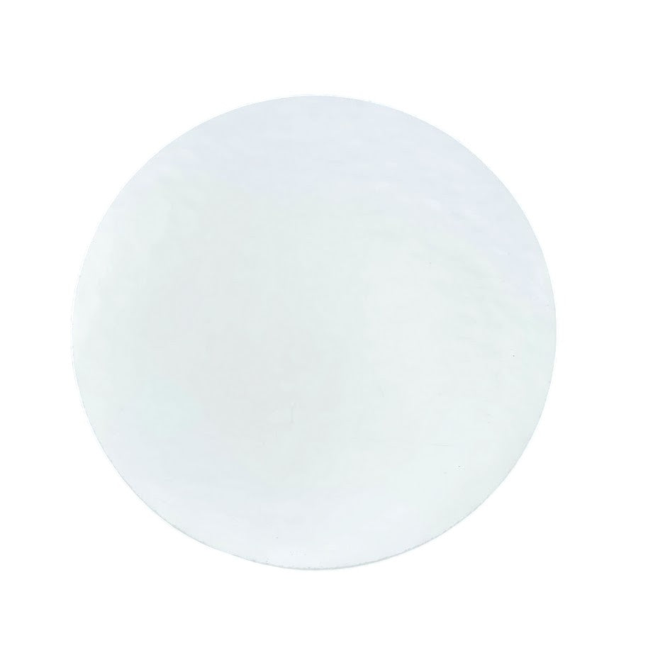 200 White ONE 3" Precut 96 COE Glass Circle Fusing Supplies 96COE- 
