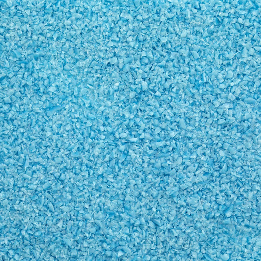 F5 2334 96 Turquoise Blue Opal COARSE 96 COE Frit 8.5 oz Jar- 